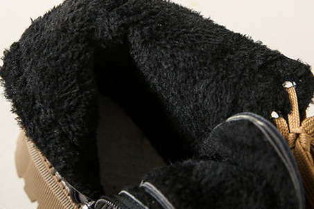 Danika | Side Zipper Round Toe Ankle Boots