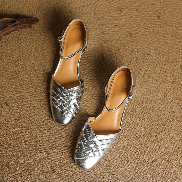 Avora Genuine Leather Heels