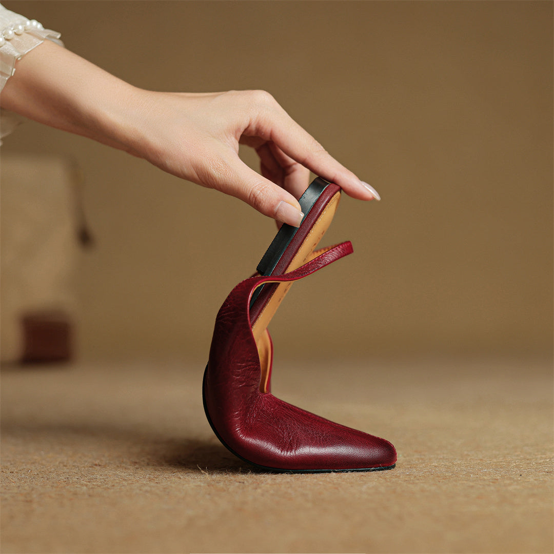 Juliet Genuine Leather Flats