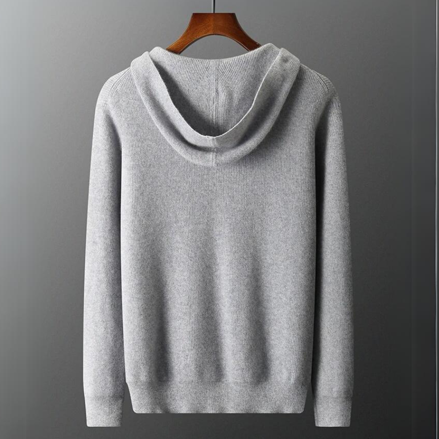 Blakely Men's Wool Zip Hoodie