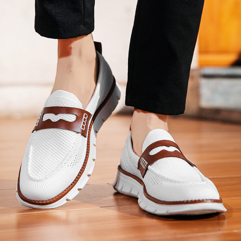 Oxford Mesh Loafers