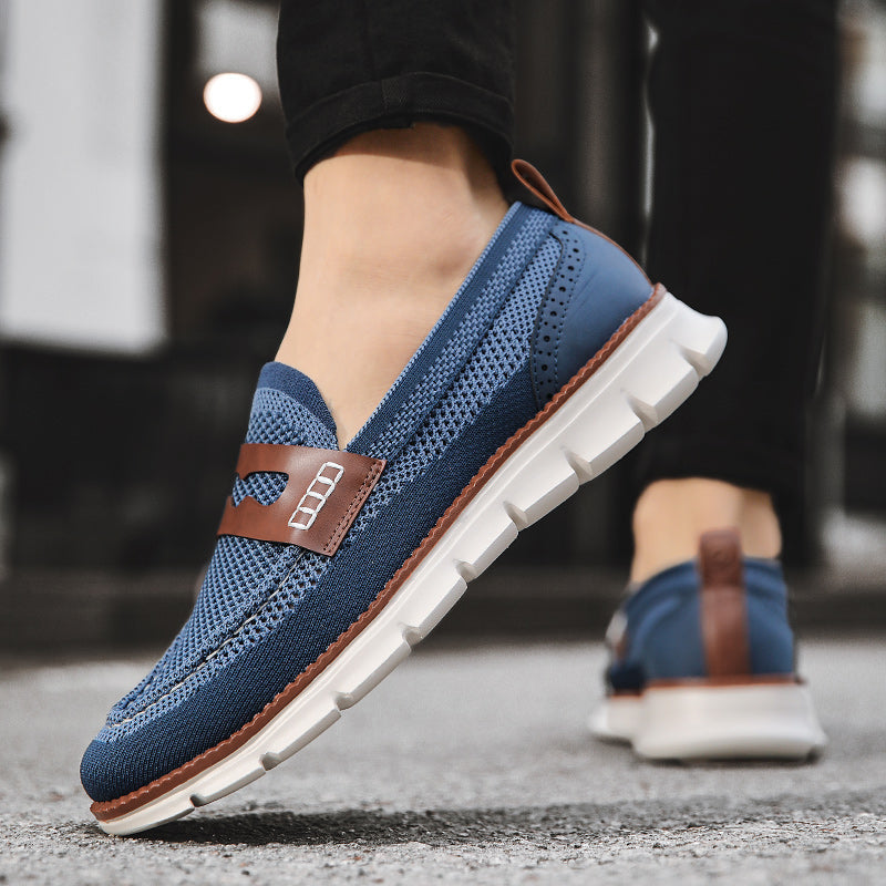 Oxford Mesh Loafers