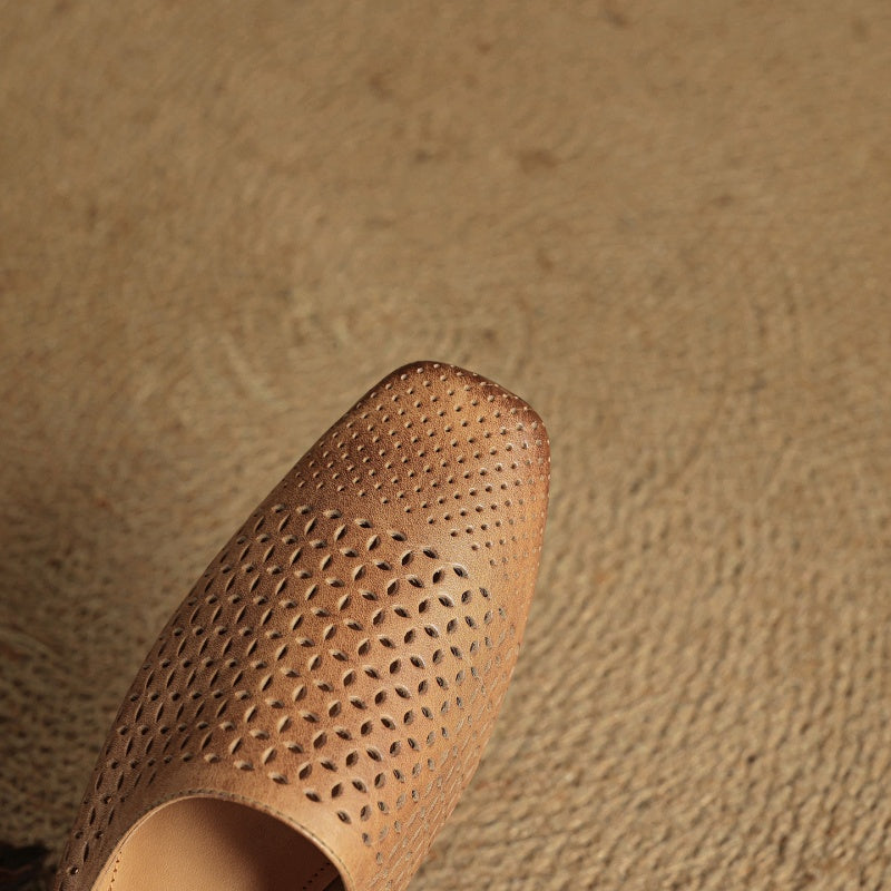Maris Leather Mules