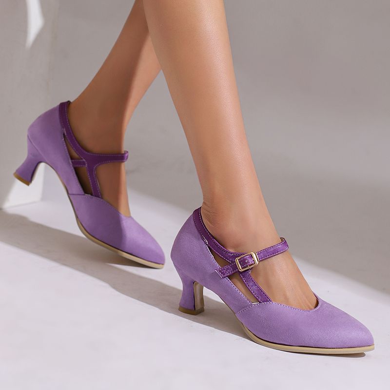 Eleanor Suede Heels