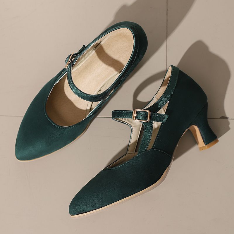 Eleanor Suede Heels