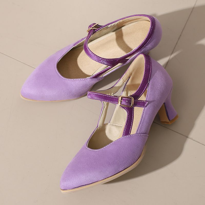 Eleanor Suede Heels