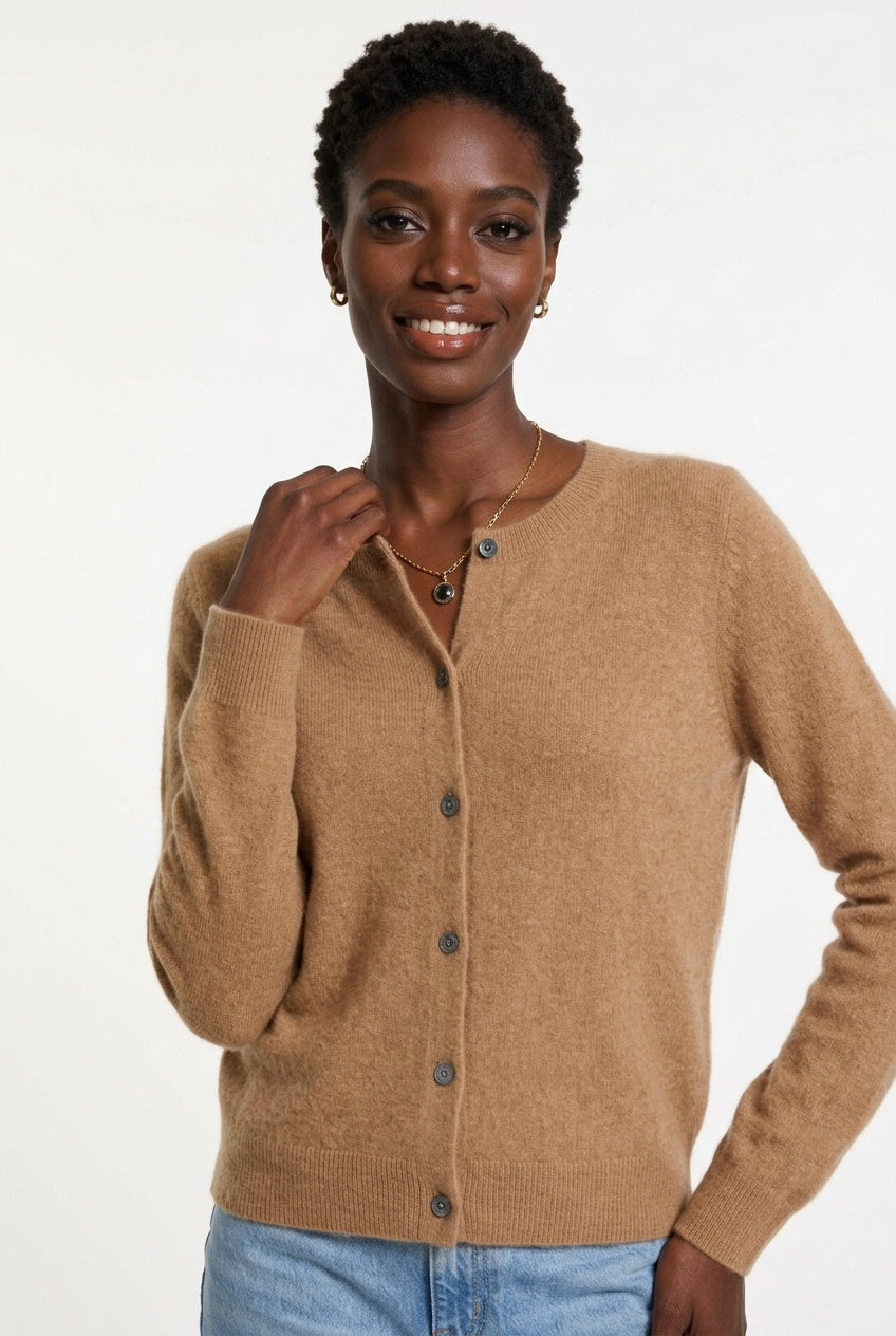 Women's Button-Up Cardigan | Long Sleeve Knit