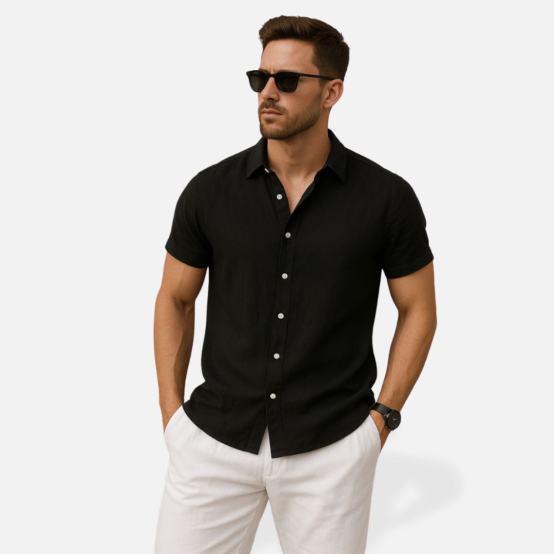 Men's Old Money Linen Summer Set