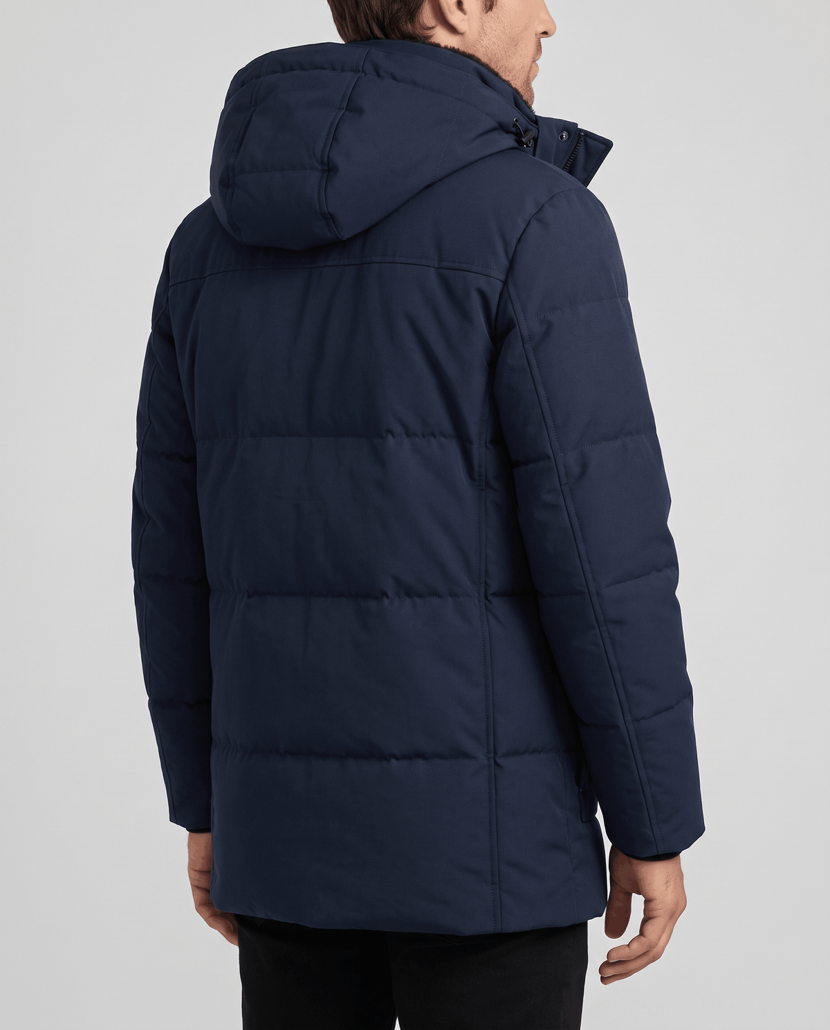 Fleece-Lined Winter Jacket for Men – Hooded, Full-Zip & Regular Fit | Kyle