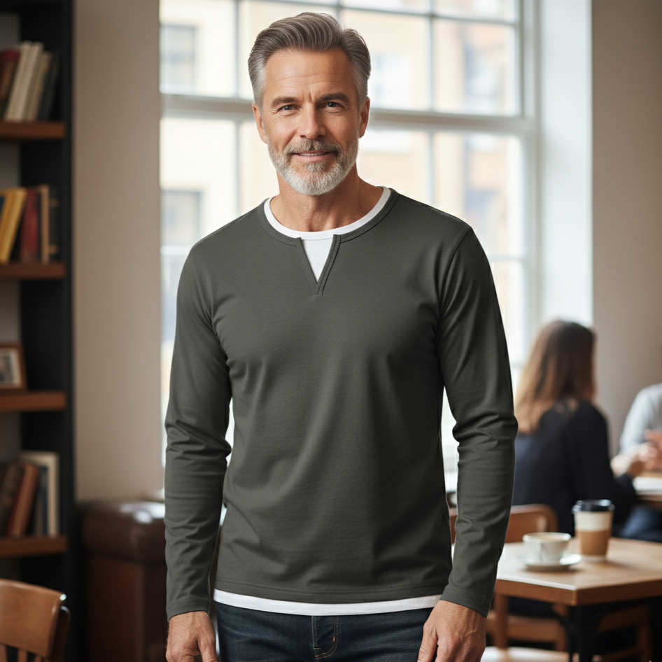 PREMIUM V-NECK SWEATER
