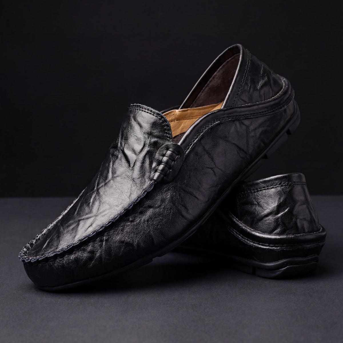 GENUINE HIDE LOAFERS FOR MEN