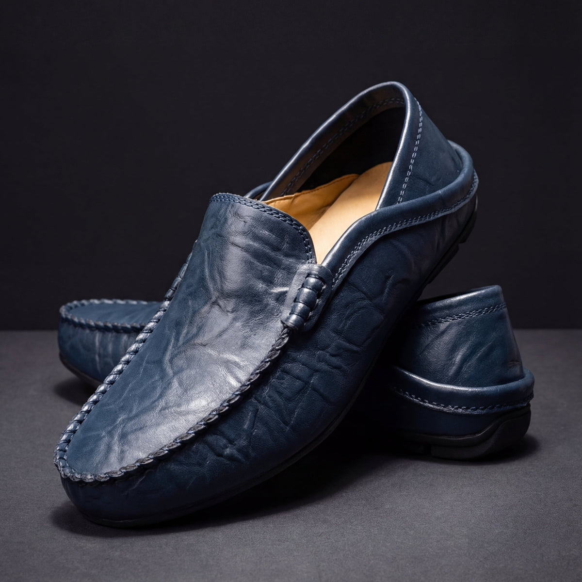 GENUINE HIDE LOAFERS FOR MEN