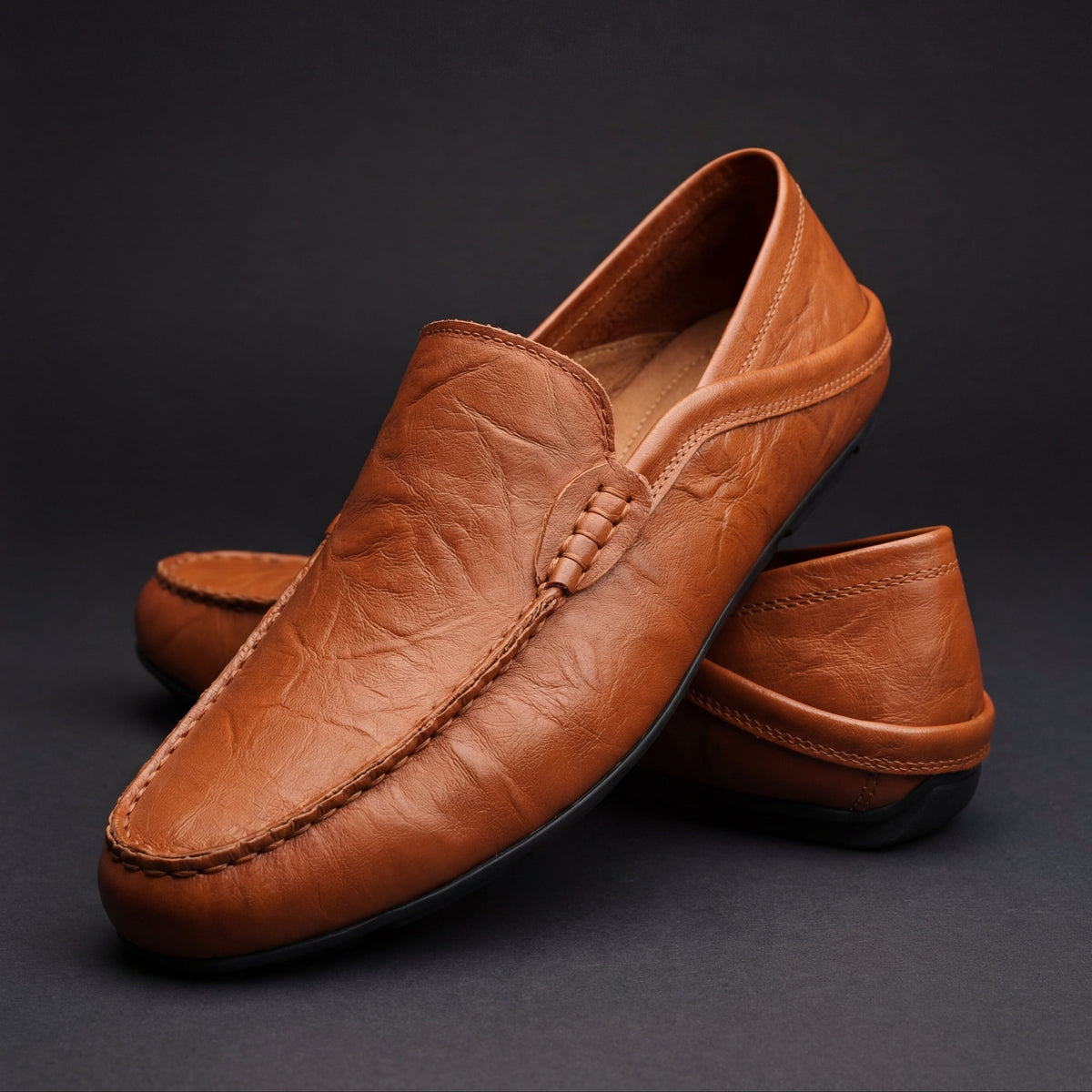 GENUINE HIDE LOAFERS FOR MEN
