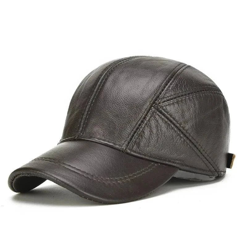 Men’s Calder Faux Leather Sports Cap