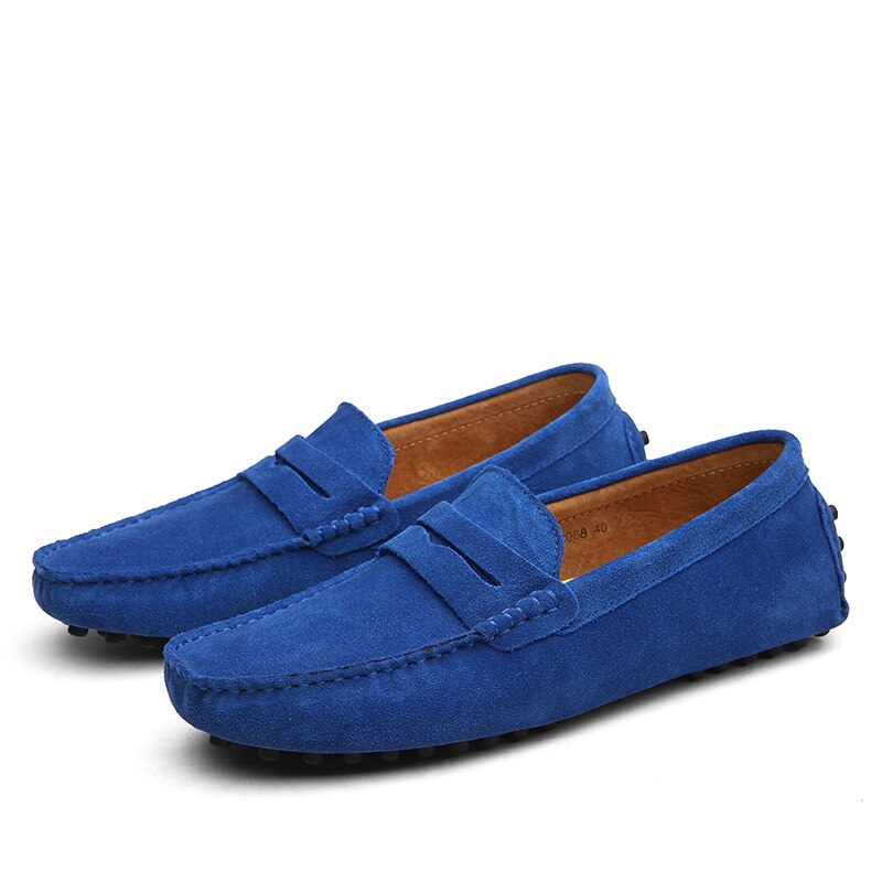 Men's Suede Loafers | Slip-On Driving Shoes