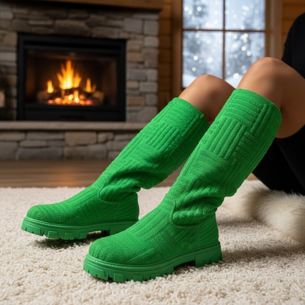 Women's Faux Fur-Lined Winter Boots | Warm Ankle Snow Boots