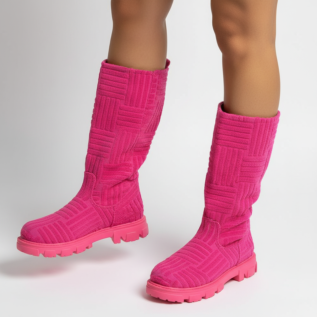 Women's Faux Fur-Lined Winter Boots | Warm Ankle Snow Boots