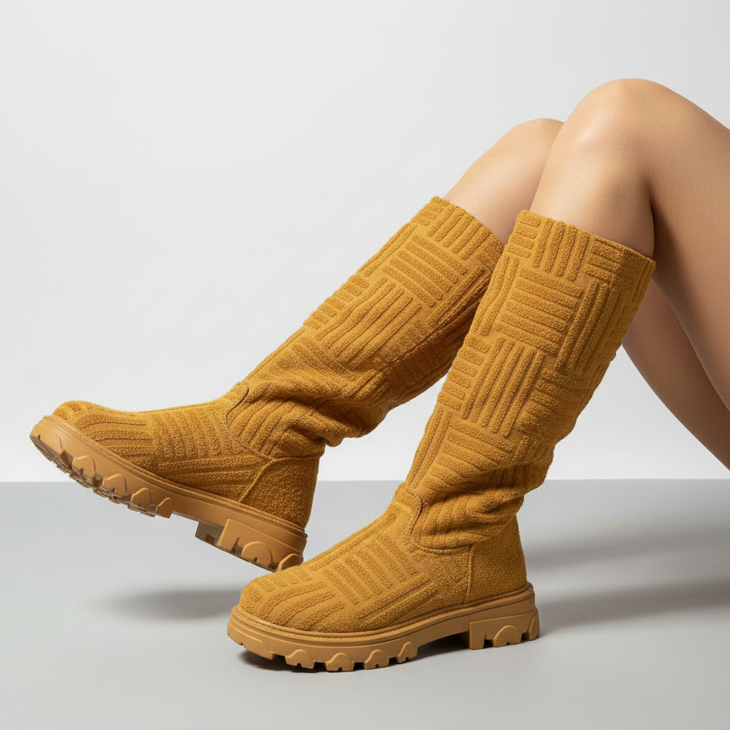 Women's Faux Fur-Lined Winter Boots | Warm Ankle Snow Boots