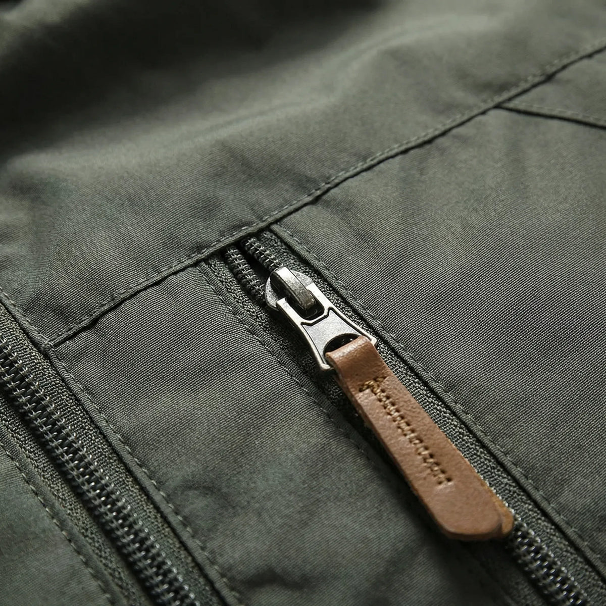 Men's Lightweight Waterproof Jacket with Adjustable Hood