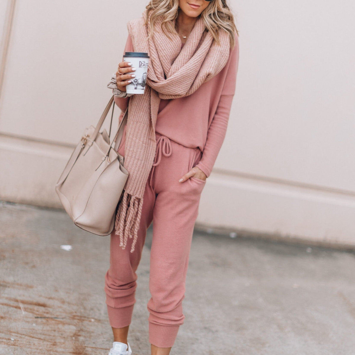 Women’s Relaxed Long Sleeve Lounge Set