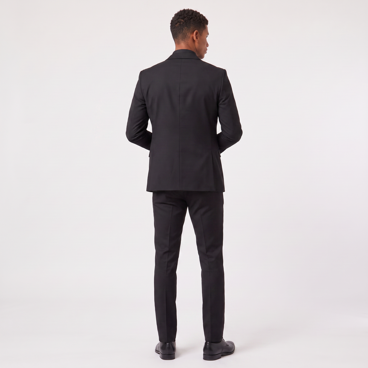 Men's Slim Fit Three-Piece Suit | Double-Breasted Blazer & Waistcoat