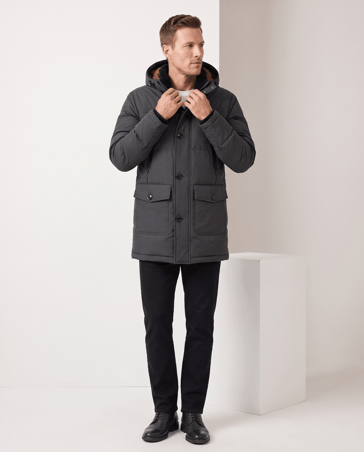 Insulated Winter Parka – Hooded Design & Multi-Pocket Utility | Oliver