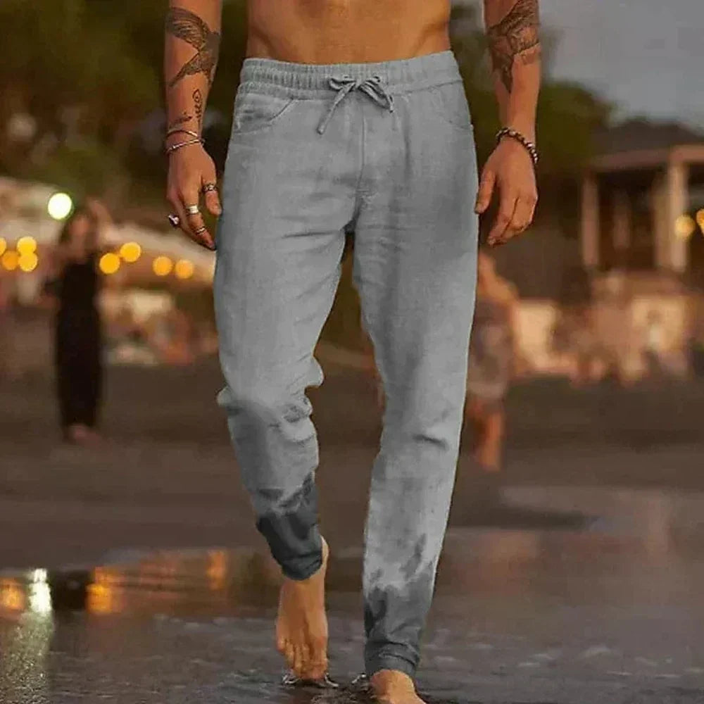 Majd - Light linen pants for men