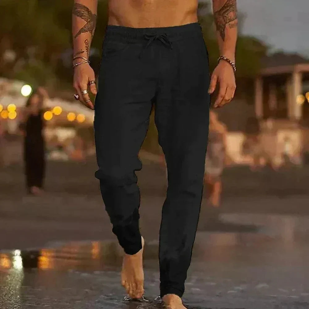 Majd - Light linen pants for men
