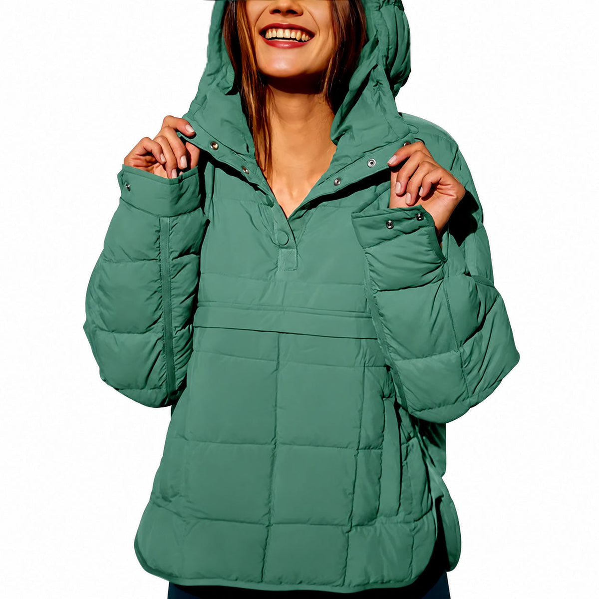 Kestrel - Women's Hooded Pullover Puffer Jacket