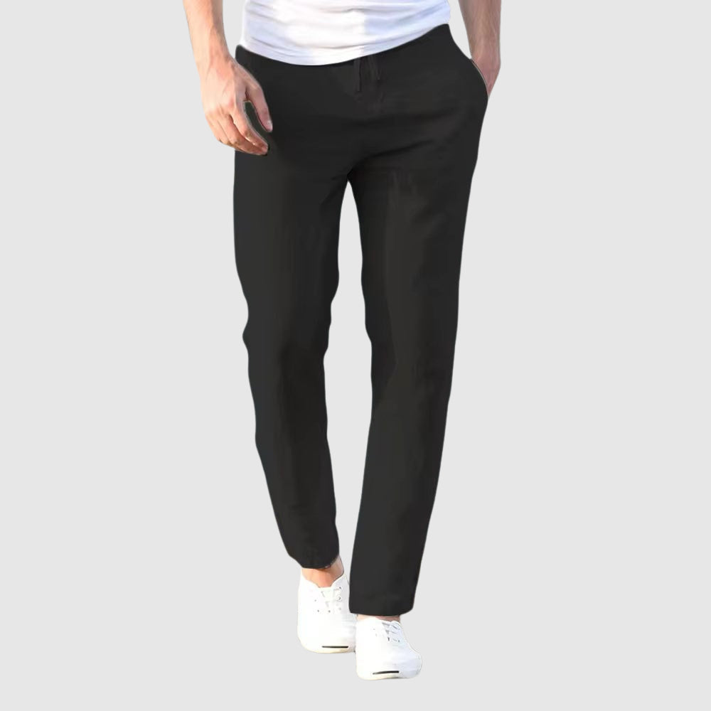 LIGHTWEIGHT LINEN PANTS