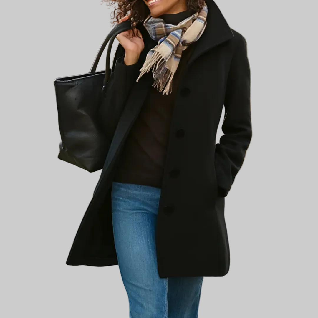 Maeve - Women's Textured Longline Coat