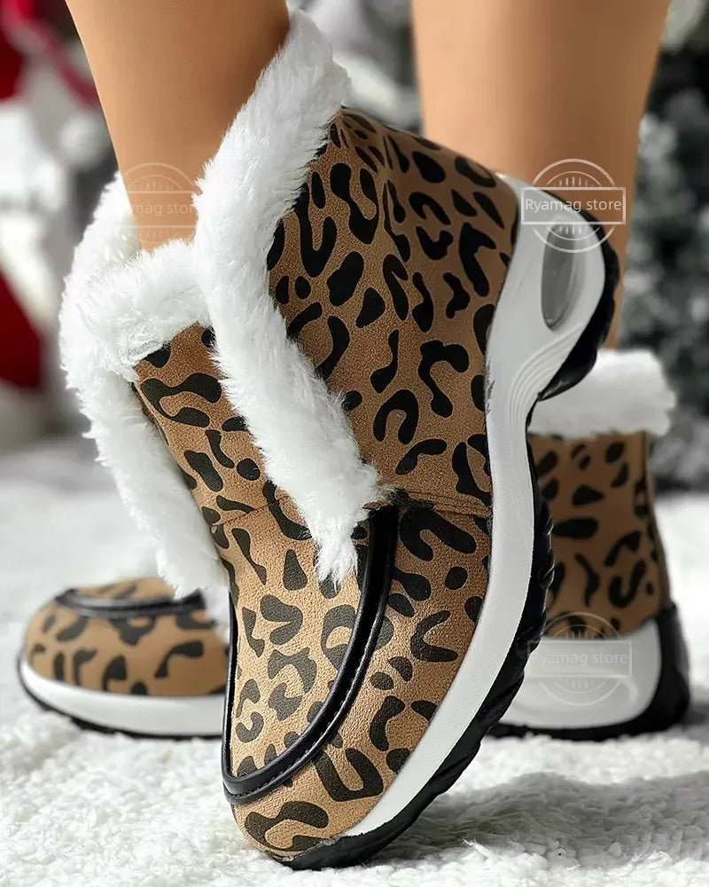 Thalinda | Padded Platform Ankle Boots
