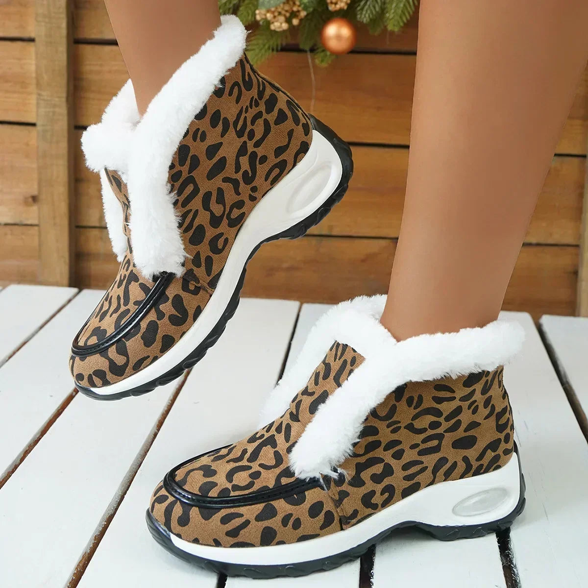 Thalinda | Padded Platform Ankle Boots
