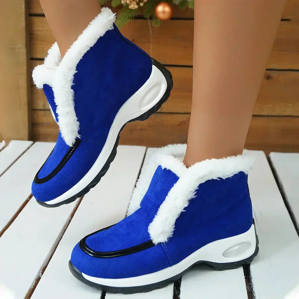 Thalinda | Padded Platform Ankle Boots
