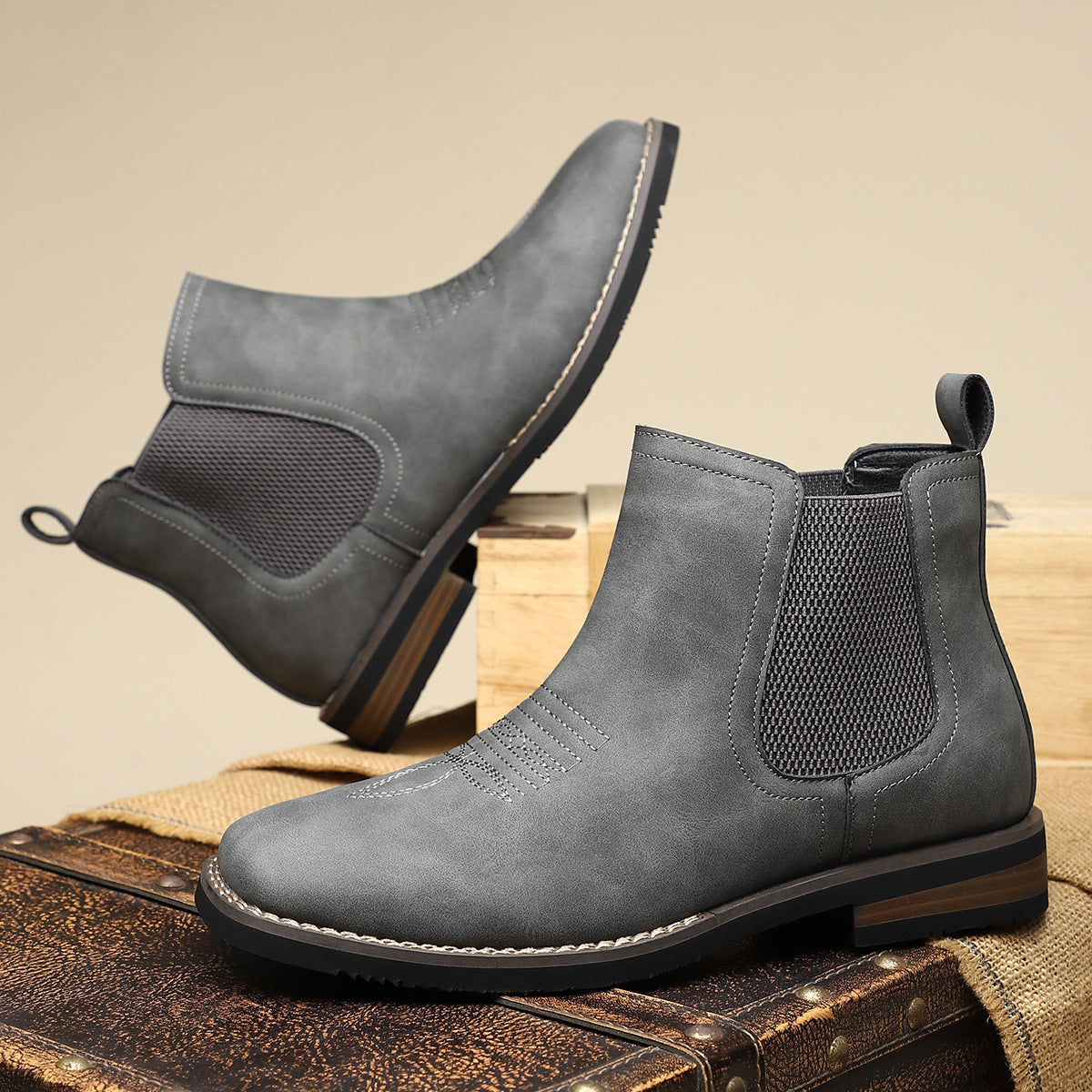 CLASSIC LEATHER MEN'S BOOTS