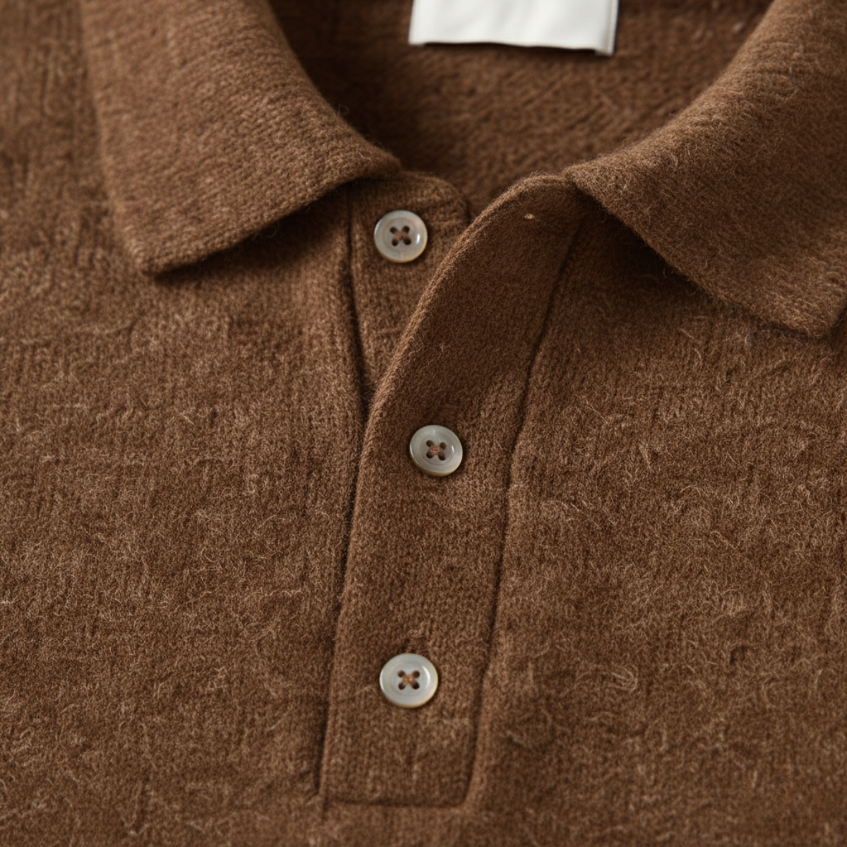 Men's Knit Polo Sweater | Soft & Comfortable