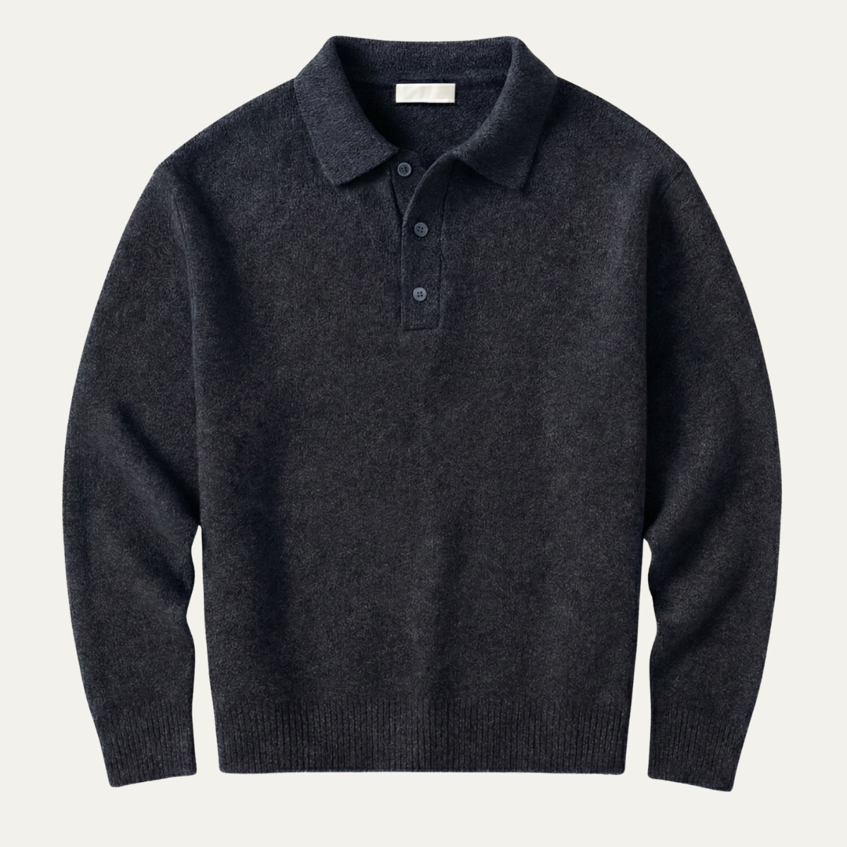 Men's Knit Polo Sweater | Soft & Comfortable