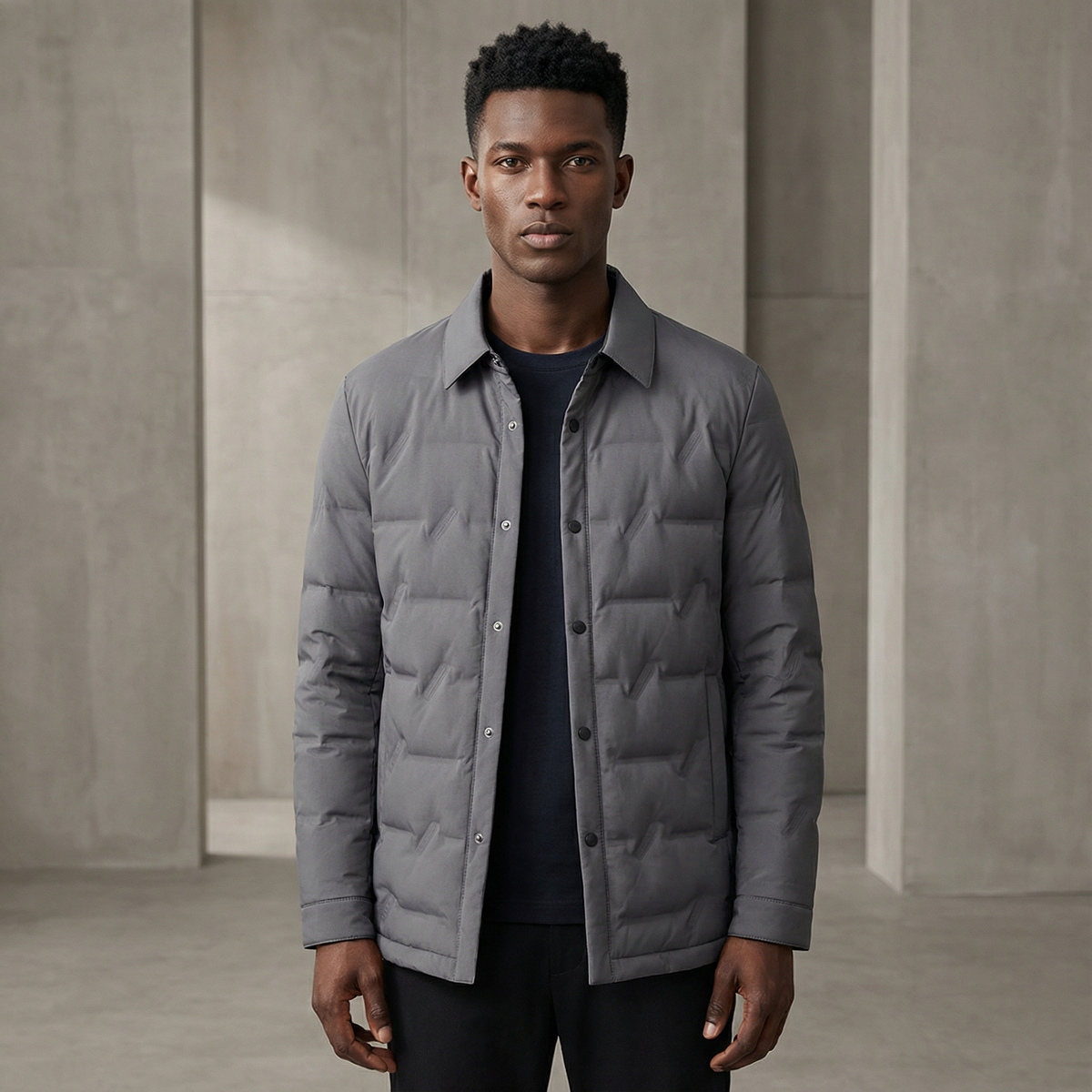 Men's Lightweight Jacket | Warm & Tailored Fit