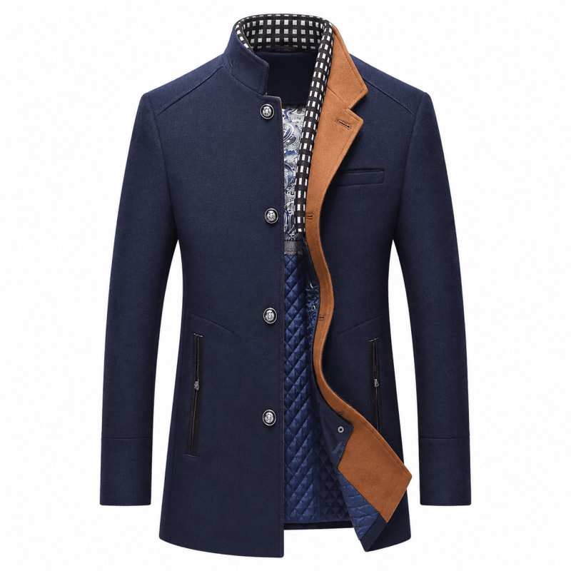 Men's Pea Coat | Tailored Fit & Warm