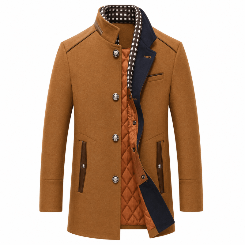 Men's Pea Coat | Tailored Fit & Warm