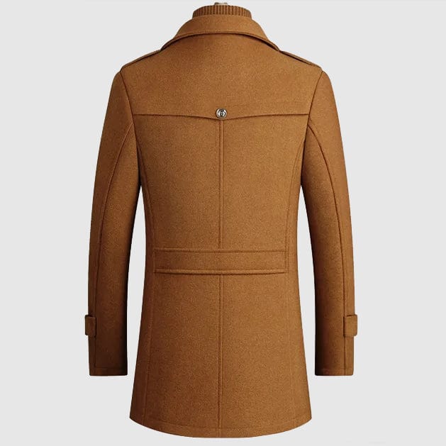 Men's Winter Coat | Zip Detail & Regular Fit
