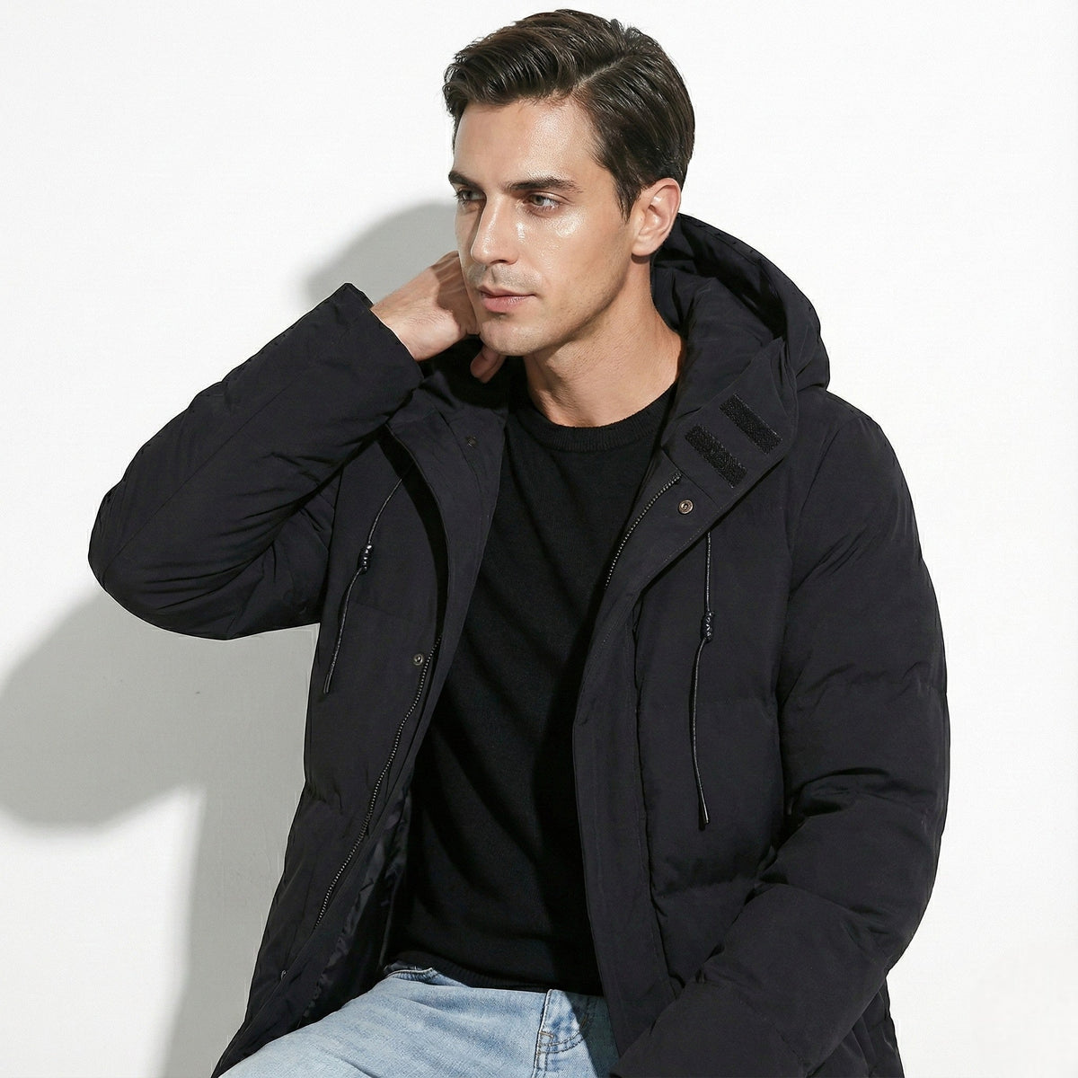 Men's Winter Parka | Hooded & Weather-Resistant