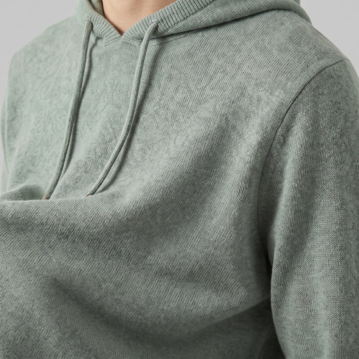 Men's Smart Casual Hoodie | Ribbed Cuffs & Hem