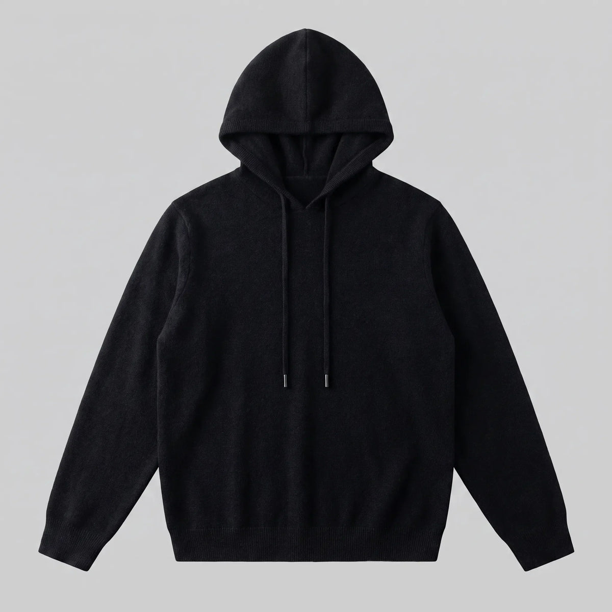 Men's Smart Casual Hoodie | Ribbed Cuffs & Hem