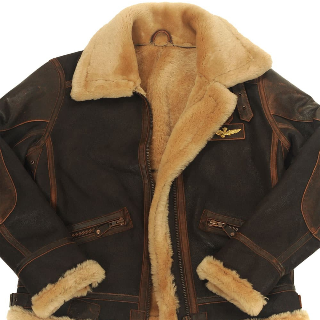 Men's Zip-Up Jacket | Raised Collar & Front Pockets