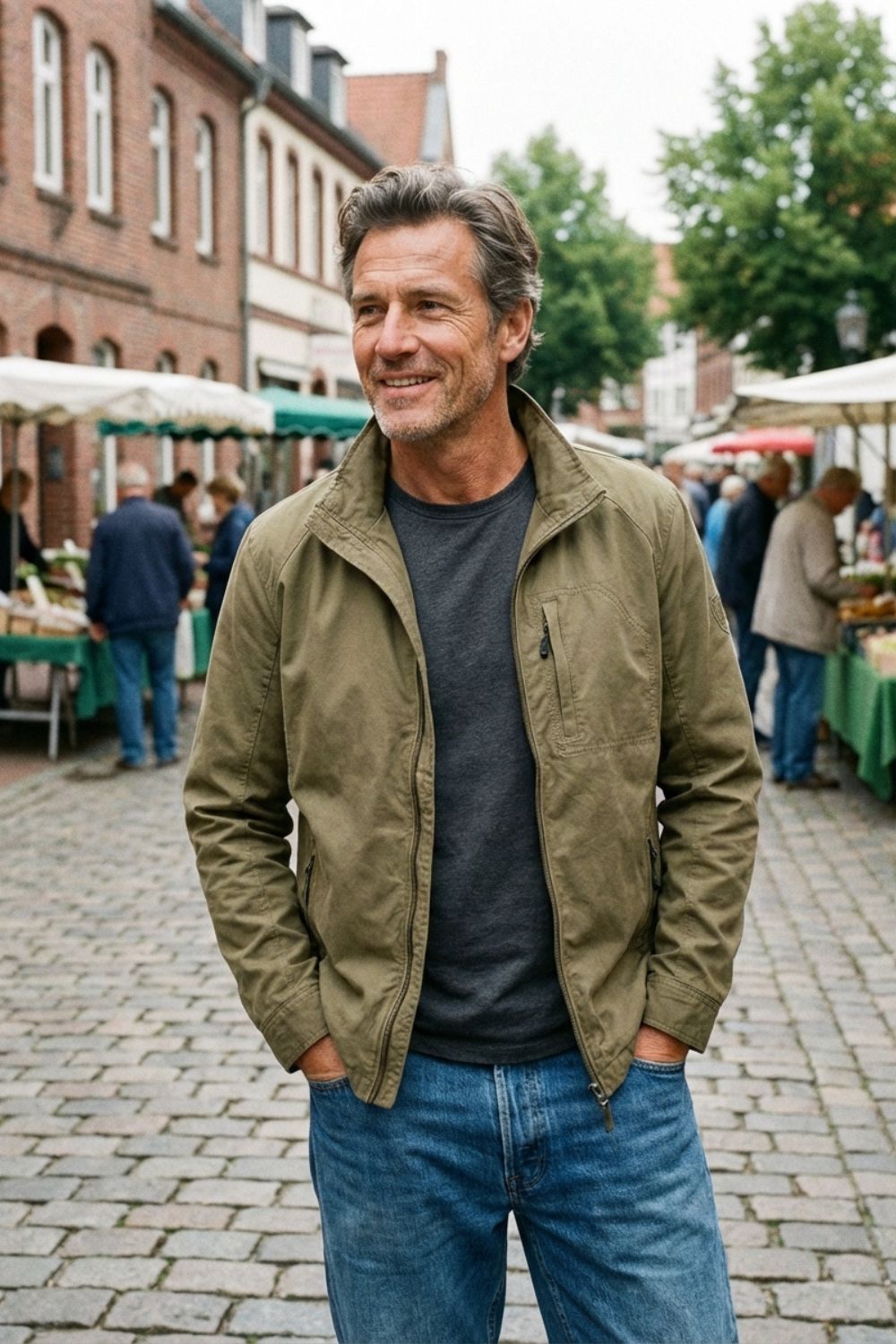 Men's Lightweight Zip Jacket | Casual Everyday Outerwear
