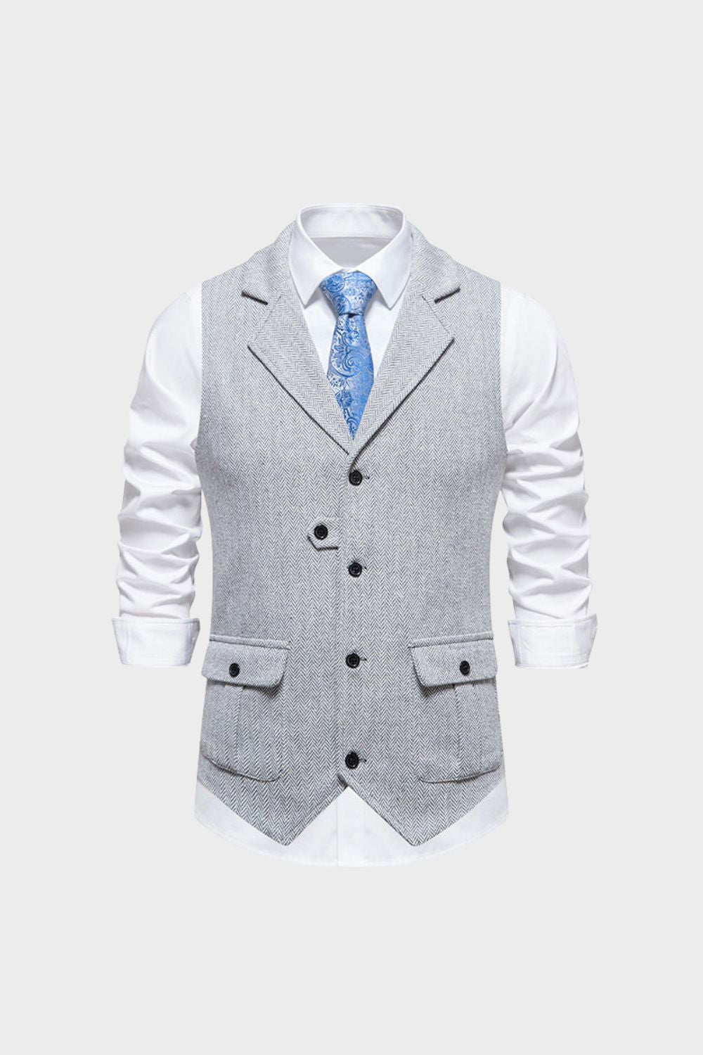 Men's Formal Waistcoat | Tailored Vest for Wedding & Smart Occasions