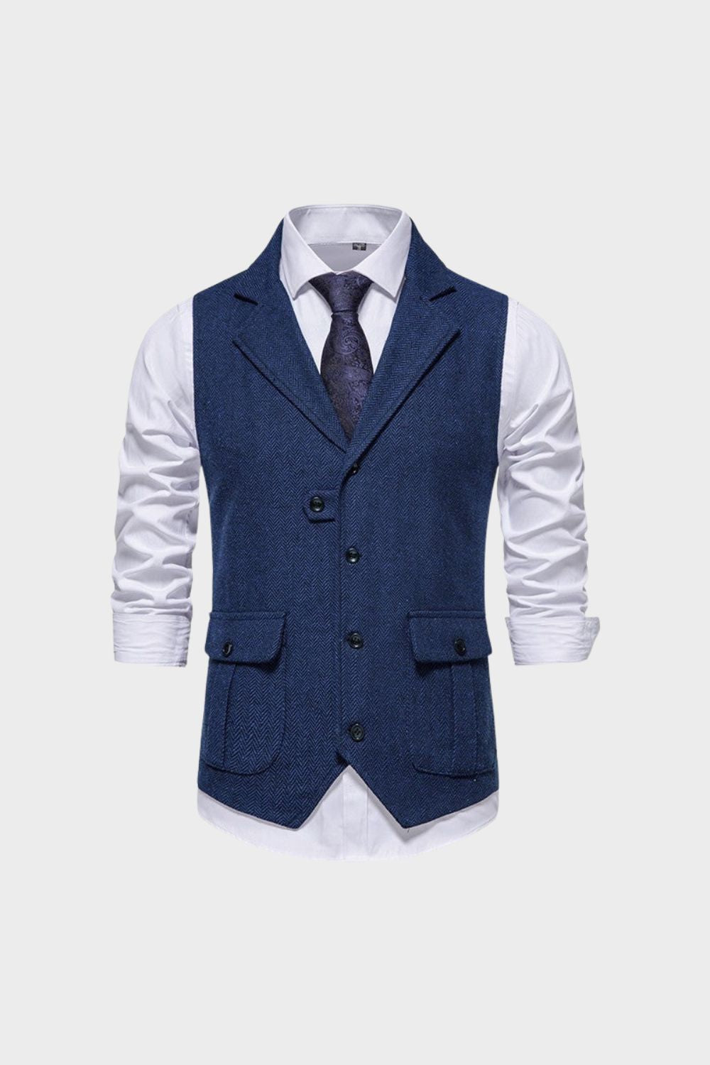 Men's Formal Waistcoat | Tailored Vest for Wedding & Smart Occasions