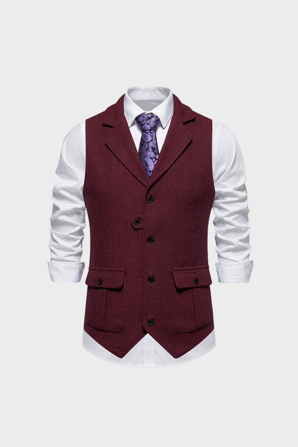 Men's Formal Waistcoat | Tailored Vest for Wedding & Smart Occasions