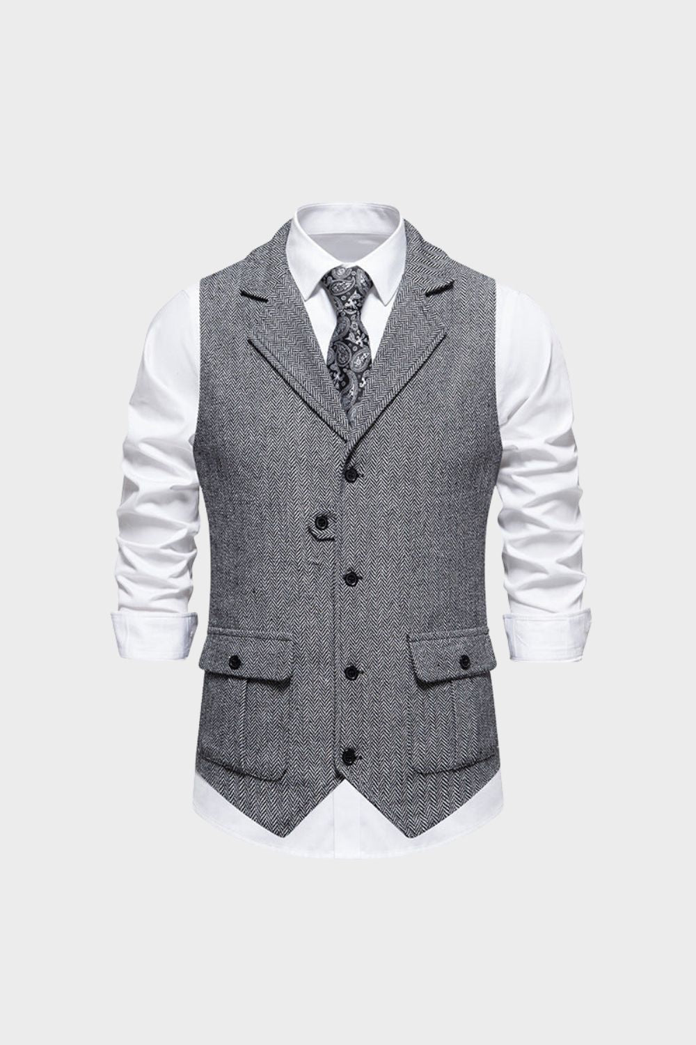 Men's Formal Waistcoat | Tailored Vest for Wedding & Smart Occasions